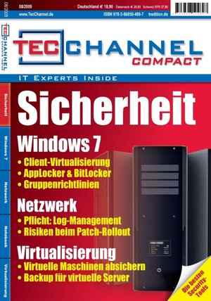 Buchcover TecChannel Compact 08/2009 | EAN 9783868504897 | ISBN 3-86850-489-3 | ISBN 978-3-86850-489-7