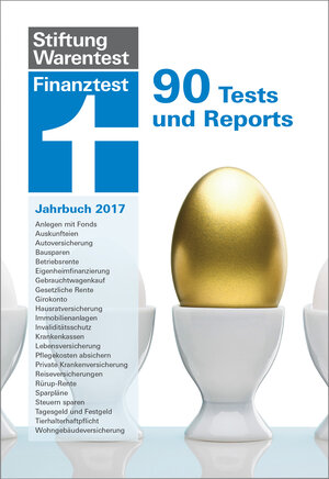 Buchcover Finanztest Jahrbuch 2017  | EAN 9783868513936 | ISBN 3-86851-393-0 | ISBN 978-3-86851-393-6