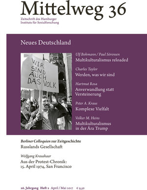 Buchcover Mittelweg 36. Zeitschrift des Hamburger Instituts für Sozialforschung | Ulf Bohmann | EAN 9783868547412 | ISBN 3-86854-741-X | ISBN 978-3-86854-741-2