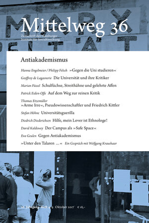 Buchcover Antiakademismus  | EAN 9783868547436 | ISBN 3-86854-743-6 | ISBN 978-3-86854-743-6