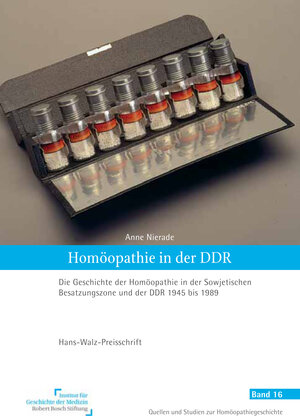 Buchcover Homöopathie in der DDR | Anne Nierade | EAN 9783868640175 | ISBN 3-86864-017-7 | ISBN 978-3-86864-017-5
