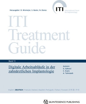 Buchcover Digitale Arbeitsabläufe in der zahnärztlichen Implantologie | German O. Gallucci | EAN 9783868674910 | ISBN 3-86867-491-8 | ISBN 978-3-86867-491-0