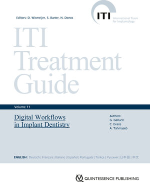 Buchcover Digital Workflows in Implant Dentistry | German O. Gallucci | EAN 9783868674996 | ISBN 3-86867-499-3 | ISBN 978-3-86867-499-6