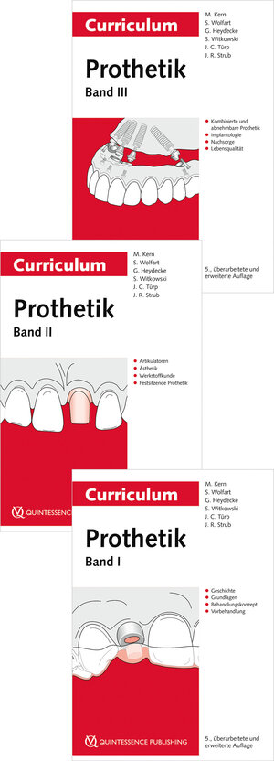 Buchcover Curriculum Prothetik | Matthias Kern | EAN 9783868675726 | ISBN 3-86867-572-8 | ISBN 978-3-86867-572-6