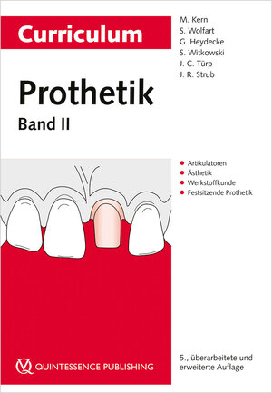 Buchcover Curriculum Prothetik Band 2 | Matthias Kern | EAN 9783868675740 | ISBN 3-86867-574-4 | ISBN 978-3-86867-574-0