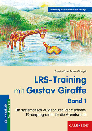 Buchcover LRS-Training mit Gustav Giraffe - Band 1 | Annette Rosenlehner-Mangstl | EAN 9783868780918 | ISBN 3-86878-091-2 | ISBN 978-3-86878-091-8