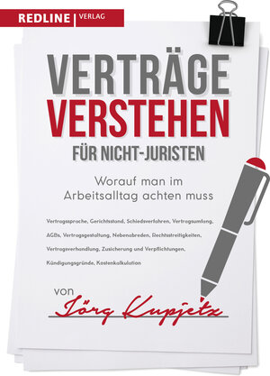 Buchcover Verträge verstehen für Nicht-Juristen | Jörg Kupjetz | EAN 9783868816761 | ISBN 3-86881-676-3 | ISBN 978-3-86881-676-1