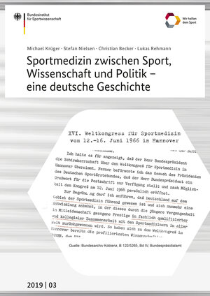 Buchcover Sportmedizin zwischen Sport, Wissenschaft und Politik - eine deutsche Geschichte | Michael Krüger | EAN 9783868847130 | ISBN 3-86884-713-8 | ISBN 978-3-86884-713-0