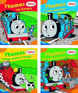 Buchcover Nelson Mini-Bücher: Thomas und seine Freunde 1-4  | EAN 9783868850017 | ISBN 3-86885-001-5 | ISBN 978-3-86885-001-7