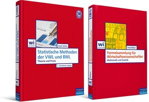 Buchcover Value Pack: Statistische Methoden der VWL und BWL + Formelsammlung | Josef Schira | EAN 9783868940428 | ISBN 3-86894-042-1 | ISBN 978-3-86894-042-8