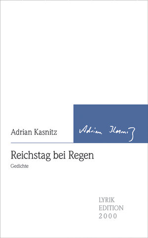 Buchcover Reichstag bei Regen | Adrian Kasnitz | EAN 9783869060170 | ISBN 3-86906-017-4 | ISBN 978-3-86906-017-0
