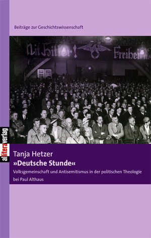 Buchcover "Deutsche Stunde" | Tanja Hetzer | EAN 9783869062235 | ISBN 3-86906-223-1 | ISBN 978-3-86906-223-5