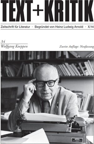 Buchcover Wolfgang Koeppen  | EAN 9783869163789 | ISBN 3-86916-378-X | ISBN 978-3-86916-378-9