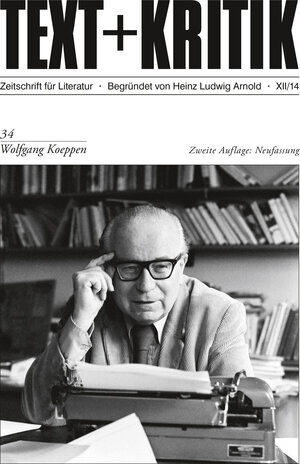 Buchcover Wolfgang Koeppen  | EAN 9783869163796 | ISBN 3-86916-379-8 | ISBN 978-3-86916-379-6