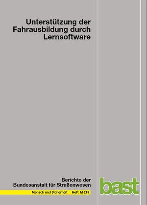 Buchcover Unterstützung der Fahrausbildung durch Lernsoftware | Tibor Petzoldt | EAN 9783869181776 | ISBN 3-86918-177-X | ISBN 978-3-86918-177-6