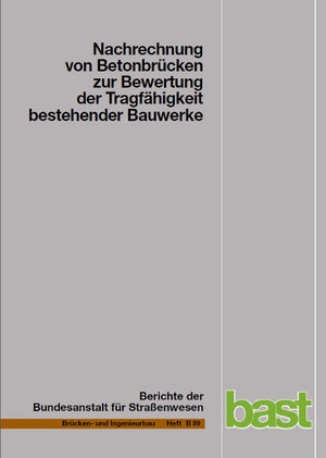 Buchcover Nachrechnung von Betonbrücken zur Bewertung der Tragfähigkeit bestehender Bauwerke | R. Maurer | EAN 9783869182568 | ISBN 3-86918-256-3 | ISBN 978-3-86918-256-8
