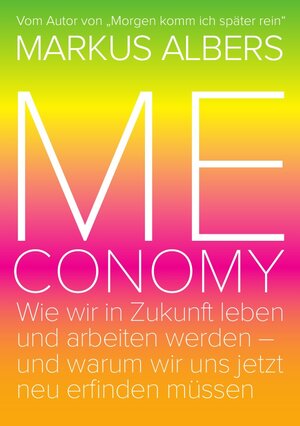 Buchcover Meconomy | Markus Albers | EAN 9783869313856 | ISBN 3-86931-385-4 | ISBN 978-3-86931-385-6