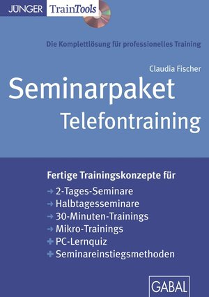 Buchcover Seminarpaket Telefontraining (CD-ROM) | Claudia Fischer | EAN 9783869364964 | ISBN 3-86936-496-3 | ISBN 978-3-86936-496-4