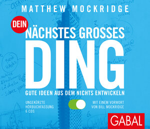Buchcover Dein nächstes großes Ding | Matthew Mockridge | EAN 9783869368160 | ISBN 3-86936-816-0 | ISBN 978-3-86936-816-0