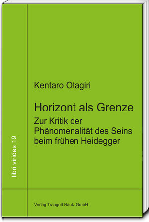 Buchcover Horizont als Grenze | Kentaro Otagiri | EAN 9783869457468 | ISBN 3-86945-746-5 | ISBN 978-3-86945-746-8