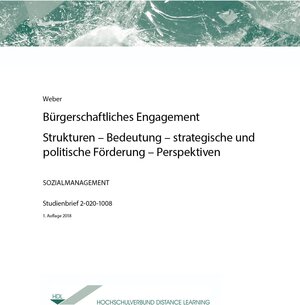 Buchcover Bürgerschaftliches Engagement | Ursula Weber | EAN 9783869462233 | ISBN 3-86946-223-X | ISBN 978-3-86946-223-3