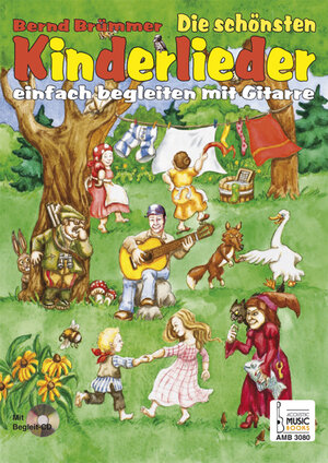 Buchcover Die schönsten Kinderlieder einfach begleiten mit Gitarre | Bernd Brümmer | EAN 9783869470801 | ISBN 3-86947-080-1 | ISBN 978-3-86947-080-1