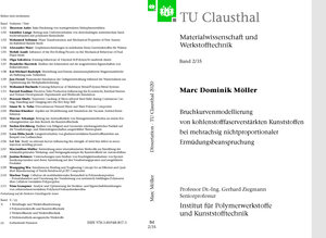 Buchcover Bruchkurvenmodellierung von kohlenstofffaserverstärkten Kunststoffen bei mehrachsig nichtproportionaler Ermüdungsbeanspruchung | Marc Dominik Möller | EAN 9783869488073 | ISBN 3-86948-807-7 | ISBN 978-3-86948-807-3