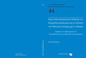 Buchcover Neue thermoanalytische Verfahren zur Fesstoffcharkterisierung im Kontext von Mikroverunreinigungen in Wasser | Daniel Dittmann | EAN 9783869488424 | ISBN 3-86948-842-5 | ISBN 978-3-86948-842-4