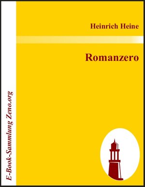 Buchcover Romanzero | Heinrich Heine | EAN 9783869515205 | ISBN 3-86951-520-1 | ISBN 978-3-86951-520-5