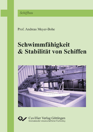 Buchcover Schwimmfähigkeit & Stabilität von Schiffen | Andreas Meyer-Bohe | EAN 9783869556888 | ISBN 3-86955-688-9 | ISBN 978-3-86955-688-8