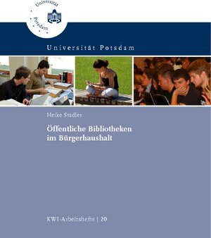 Buchcover Öffentliche Bibliotheken im Bürgerhaushalt | Heike Stadler | EAN 9783869561110 | ISBN 3-86956-111-4 | ISBN 978-3-86956-111-0