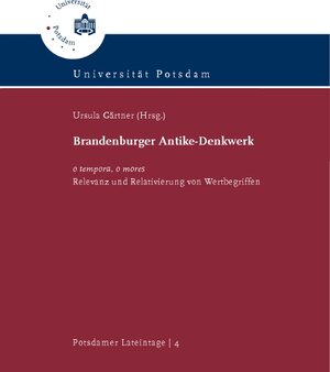 Buchcover Brandenburger Antike-Denkwerk  | EAN 9783869561837 | ISBN 3-86956-183-1 | ISBN 978-3-86956-183-7
