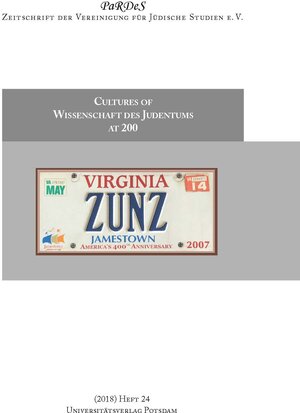 Buchcover Cultures of Wissenschaft des Judentums at 200 | Esther Solomon | EAN 9783869564401 | ISBN 3-86956-440-7 | ISBN 978-3-86956-440-1