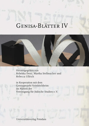 Buchcover Genisa-Blätter IV | Jael Andra Benar | EAN 9783869565392 | ISBN 3-86956-539-X | ISBN 978-3-86956-539-2