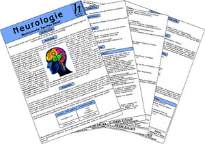 Buchcover Neurologie - Medizinische Taschen-Karte | Nadine K.N. Kneip | EAN 9783869572475 | ISBN 3-86957-247-7 | ISBN 978-3-86957-247-5