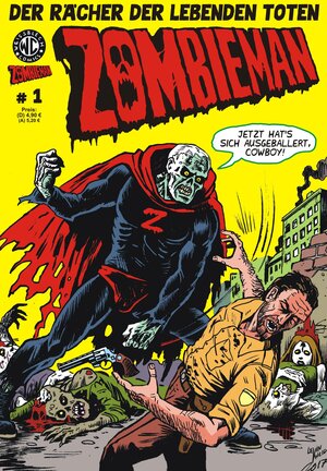 Buchcover Zombieman 1 | Levin Kurio | EAN 9783869590646 | ISBN 3-86959-064-5 | ISBN 978-3-86959-064-6