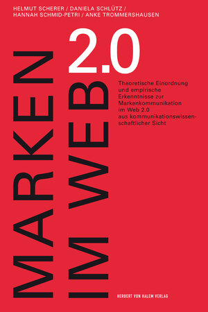 Buchcover Marken im Web 2.0 | EAN 9783869620565 | ISBN 3-86962-056-0 | ISBN 978-3-86962-056-5