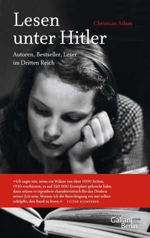 Buchcover Lesen unter Hitler | Christian Adam | EAN 9783869710273 | ISBN 3-86971-027-6 | ISBN 978-3-86971-027-3