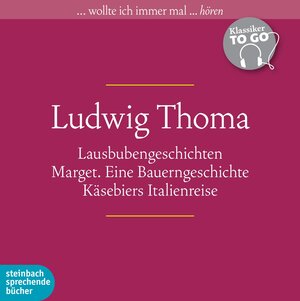 Buchcover Ludwig Thoma | Ludwig Thoma | EAN 9783869742014 | ISBN 3-86974-201-1 | ISBN 978-3-86974-201-4