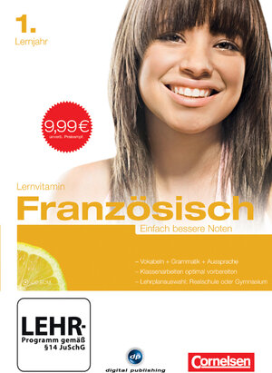 Buchcover Lernvitamin Französisch 1. Lernjahr  | EAN 9783869762104 | ISBN 3-86976-210-1 | ISBN 978-3-86976-210-4
