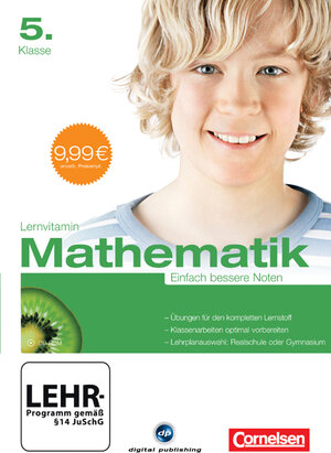Buchcover Lernvitamin Mathematik 5. Klasse  | EAN 9783869762135 | ISBN 3-86976-213-6 | ISBN 978-3-86976-213-5