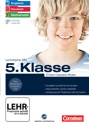 Buchcover Lernvitamin Mix 5. Klasse  | EAN 9783869762241 | ISBN 3-86976-224-1 | ISBN 978-3-86976-224-1