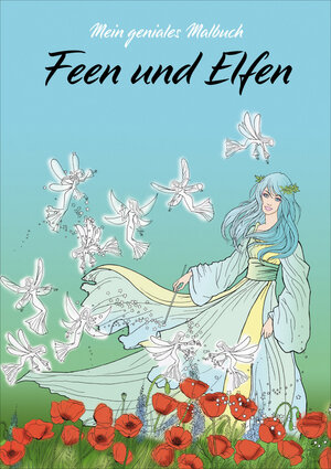 Buchcover Mein geniales Malbuch: Feen & Elfen  | EAN 9783869810027 | ISBN 3-86981-002-5 | ISBN 978-3-86981-002-7