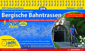 Buchcover ADFC-Radausflugsführer Bergische Bahntrassen 1:50.000 praktische Spiralbindung, reiß- und wetterfest, GPS-Track Download | Peter Flesch | EAN 9783870739652 | ISBN 3-87073-965-7 | ISBN 978-3-87073-965-2