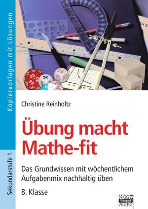 Buchcover Übung macht Mathe-fit / 8. Klasse - Kopiervorlagen mit Lösungen | Christine Reinholtz | EAN 9783871018435 | ISBN 3-87101-843-0 | ISBN 978-3-87101-843-5