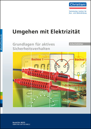 Buchcover Umgehen mit Elektrizität - Grundlagen für aktives Sicherheitsverhalten | Manfred Hartmann | EAN 9783871250422 | ISBN 3-87125-042-2 | ISBN 978-3-87125-042-2