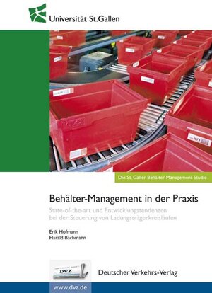 Buchcover Behälter-Management in der Praxis | Harald Bachmann | EAN 9783871543456 | ISBN 3-87154-345-4 | ISBN 978-3-87154-345-6