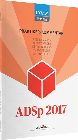 Buchcover ADSp 2017 - Praktiker-Kommentar | Hubert Valder | EAN 9783871545948 | ISBN 3-87154-594-5 | ISBN 978-3-87154-594-8