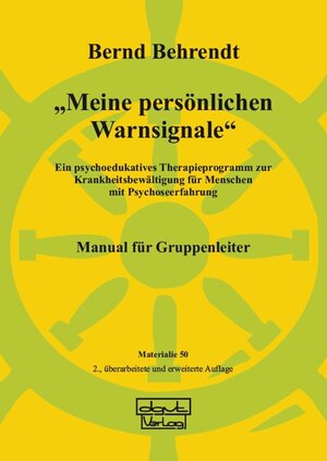 Buchcover "Meine persönlichen Warnsignale" | Bernd Behrendt | EAN 9783871593109 | ISBN 3-87159-310-9 | ISBN 978-3-87159-310-9