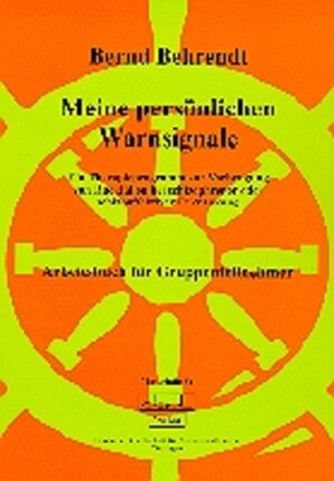 Buchcover Meine persönlichen Warnsignale | Bernd Behrendt | EAN 9783871593512 | ISBN 3-87159-351-6 | ISBN 978-3-87159-351-2